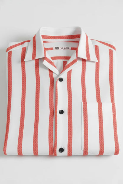 CARMINE STRIPE BUSINESS SHIRT