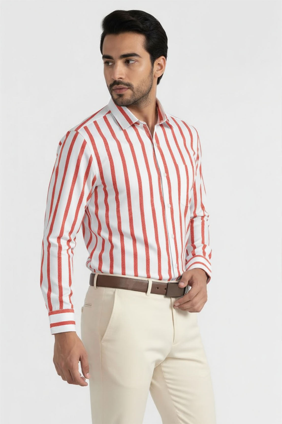 CRIMSON BEAM DRESS SHIRT