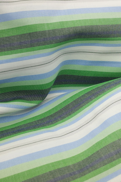 OLIVE BREEZE STRIPED SHIRT