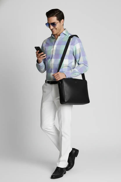 SPRING REFRESH PLAID SHIRT