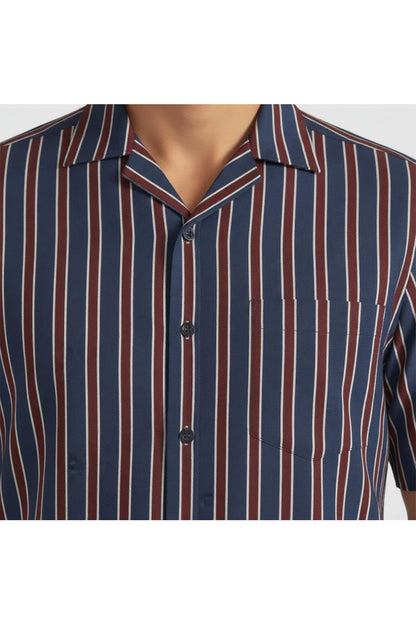URBAN CUBAN STRIPE SHIRT