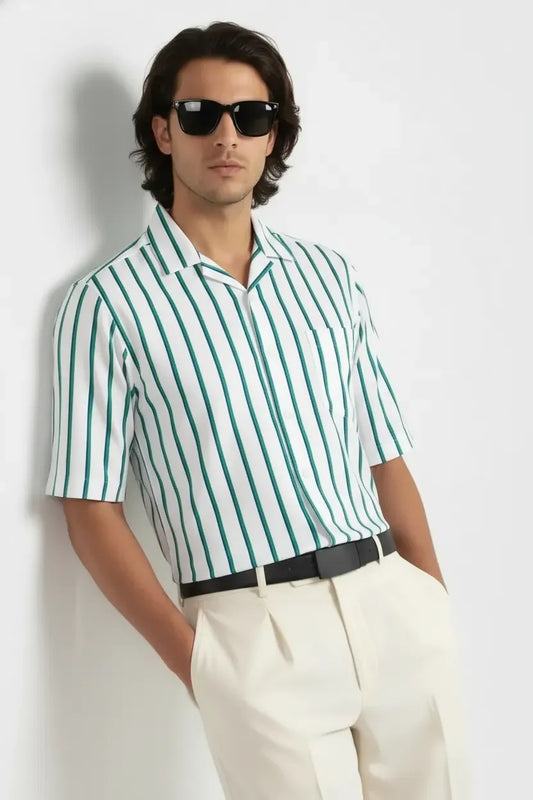 CRUISE BLUE GREEN STRIPE