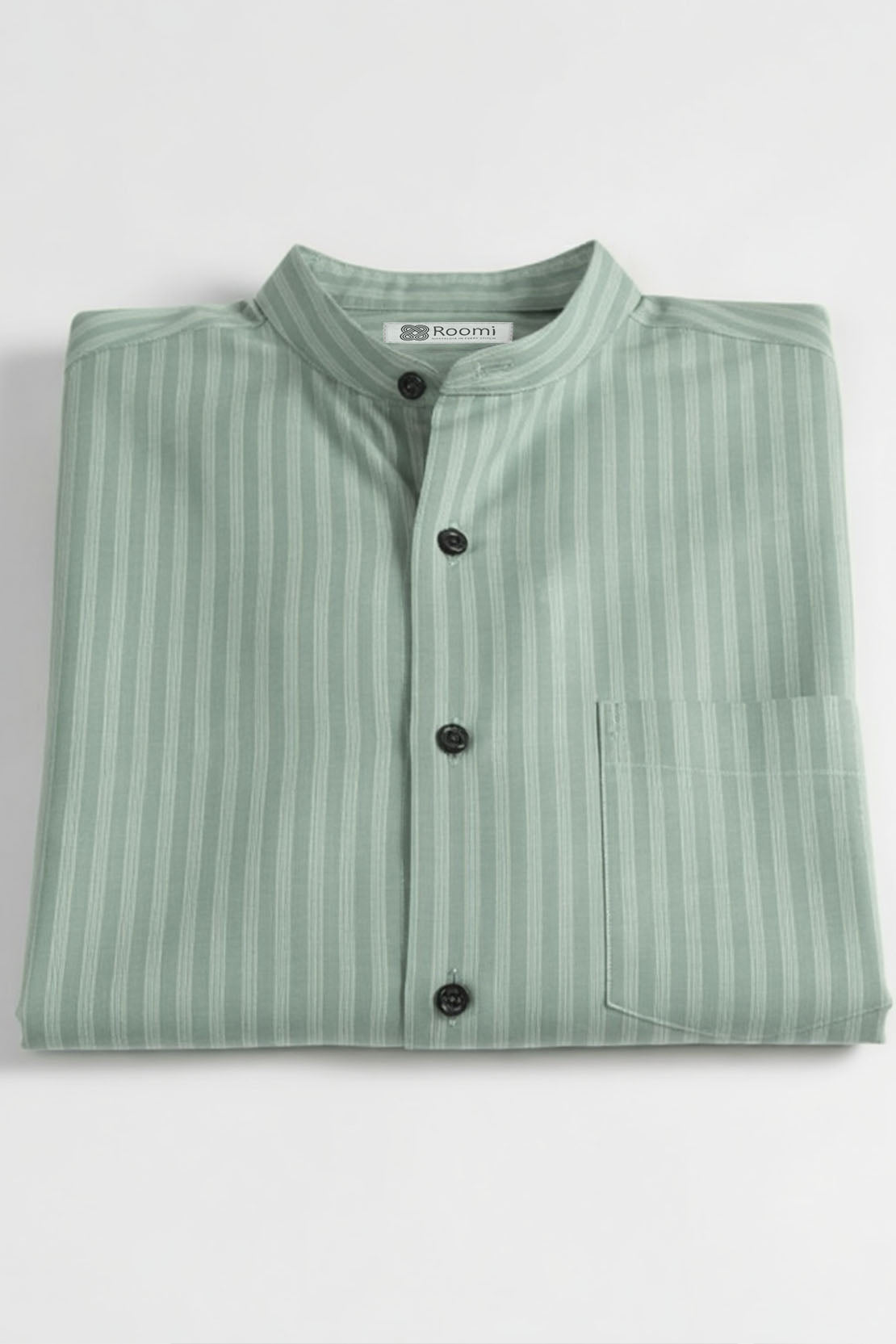 DAPPER LIGHT GREEN STRIPED EXECUTIVE SHIRT