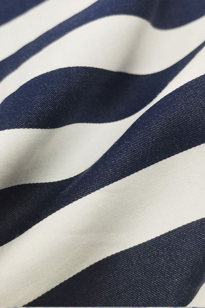 STARK STRIPED CUBAN SHIRT