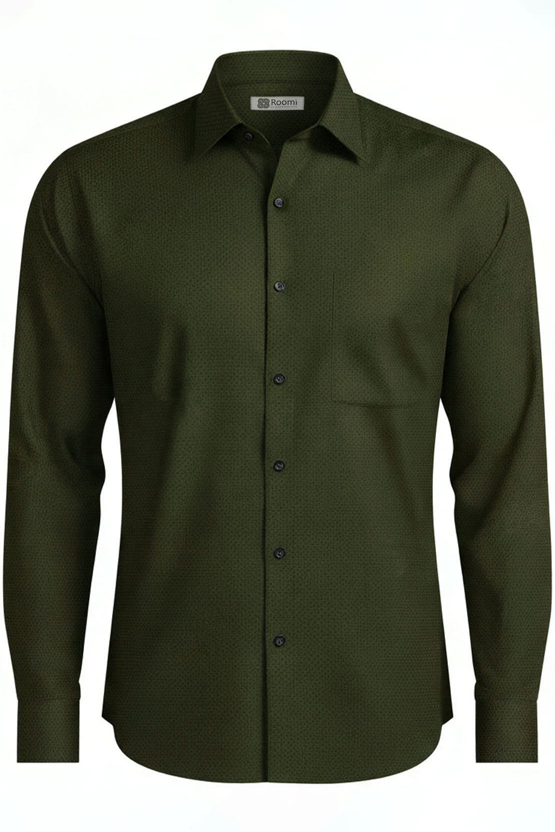 RICH GREEN OFFICE SHIRT
