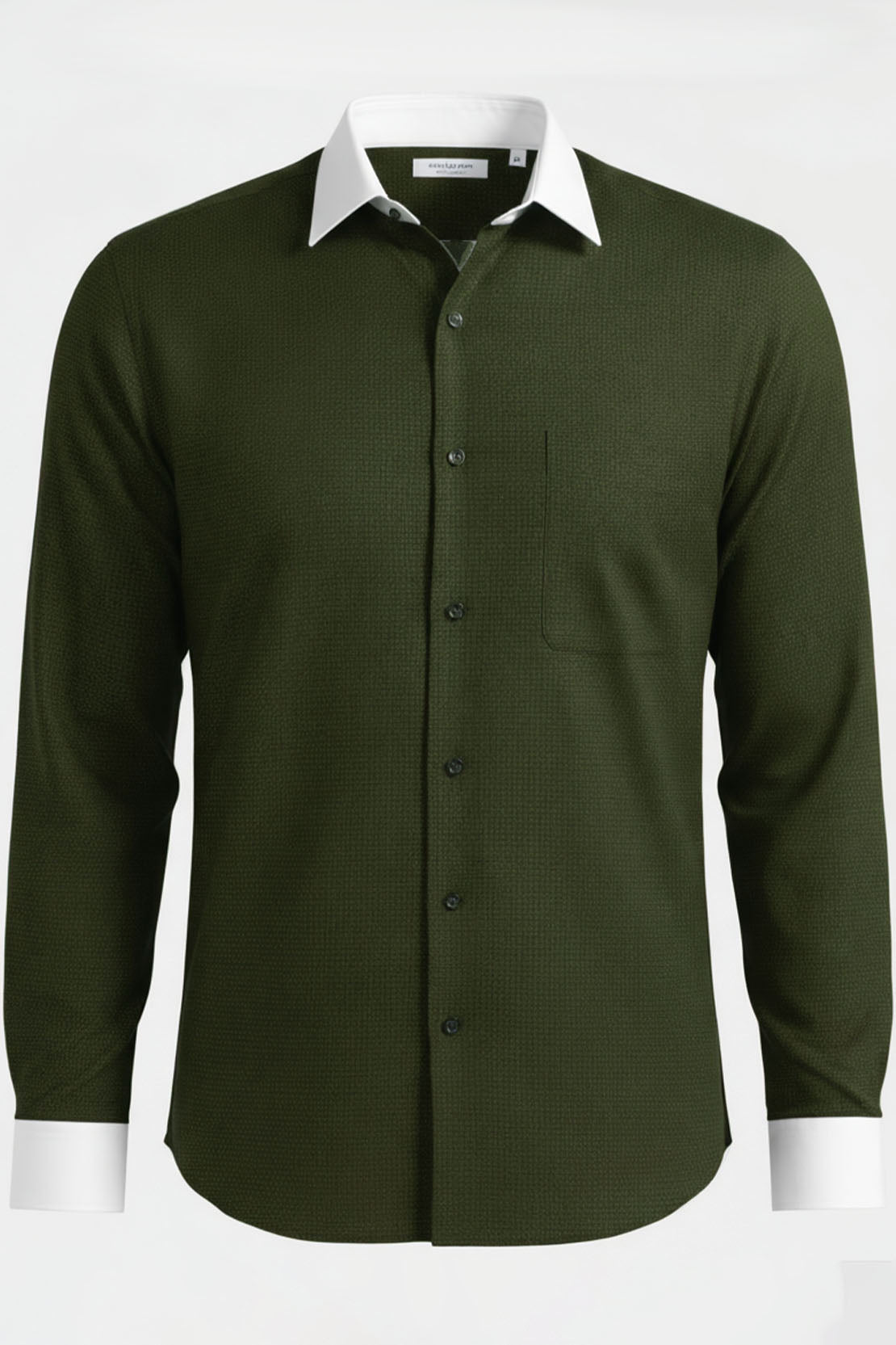 THE FOREST GREEN DRESS SHIRT