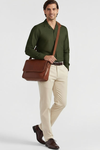 MODERN SAGE GREEN SHIRT