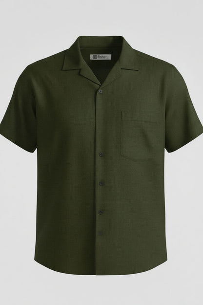 CUBAN PINE GREEN SHIRT