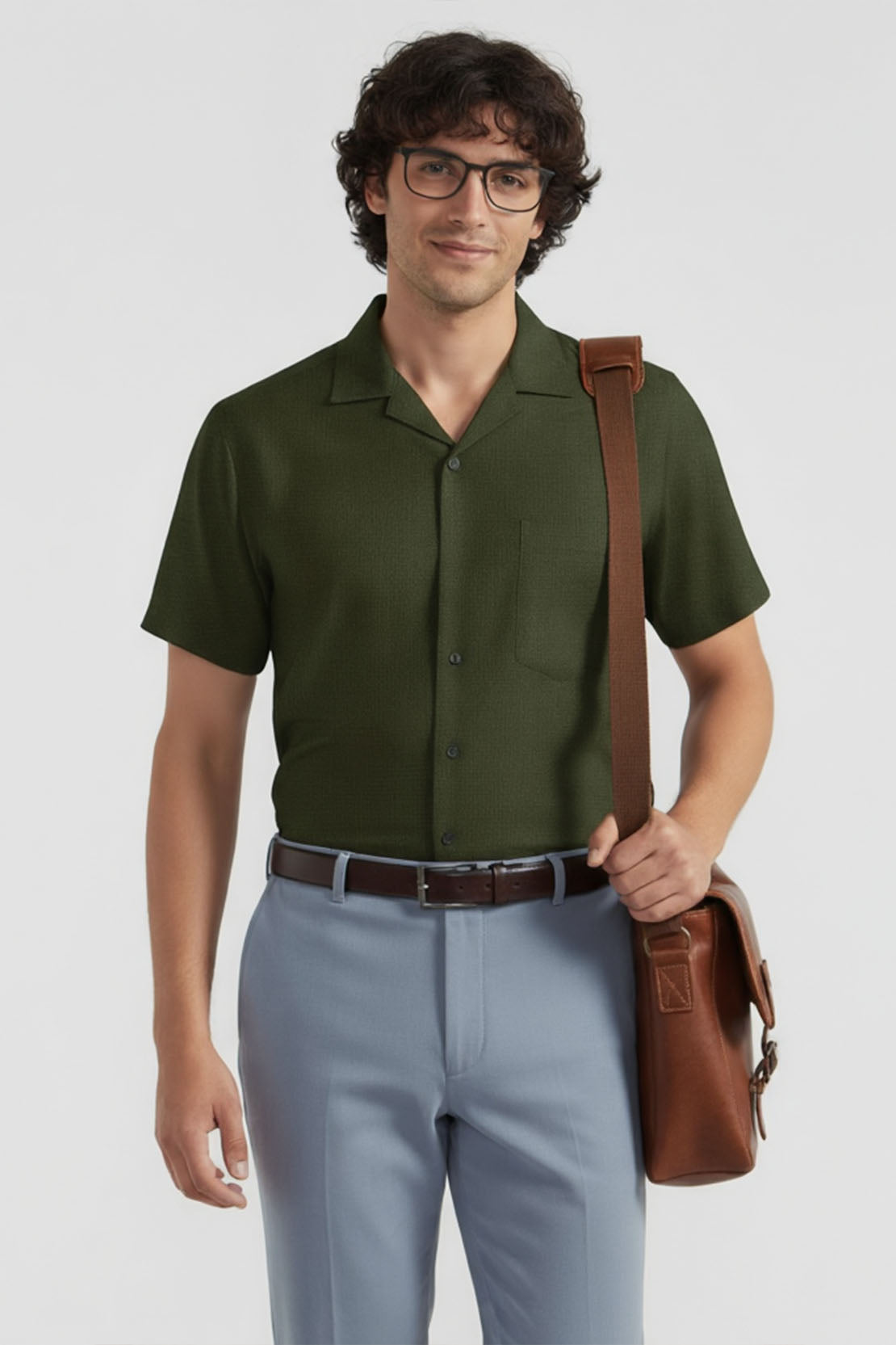 CUBAN PINE GREEN SHIRT