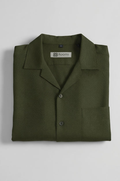 CUBAN PINE GREEN SHIRT
