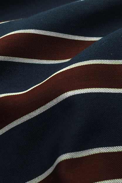 SIGNATURE NAVY MAROON STRIPE EXECUTIVE