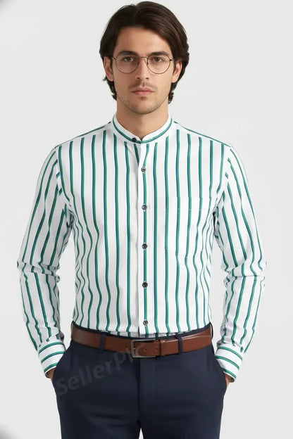 VIBRANT COASTAL LINED STRIPED