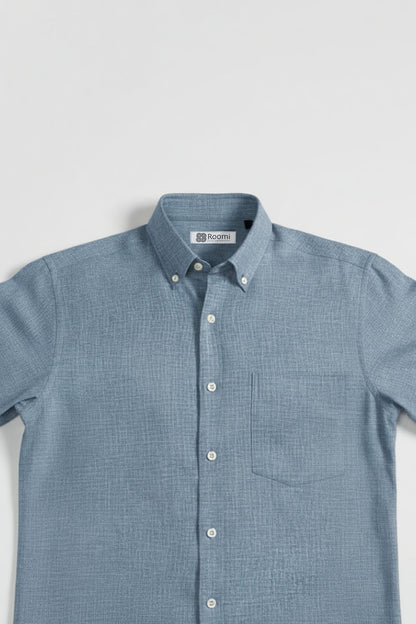 MODERN CHAMBRAY BUTTON DOWN SHIRT