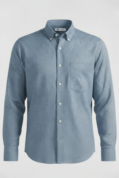 MODERN CHAMBRAY BUTTON DOWN SHIRT