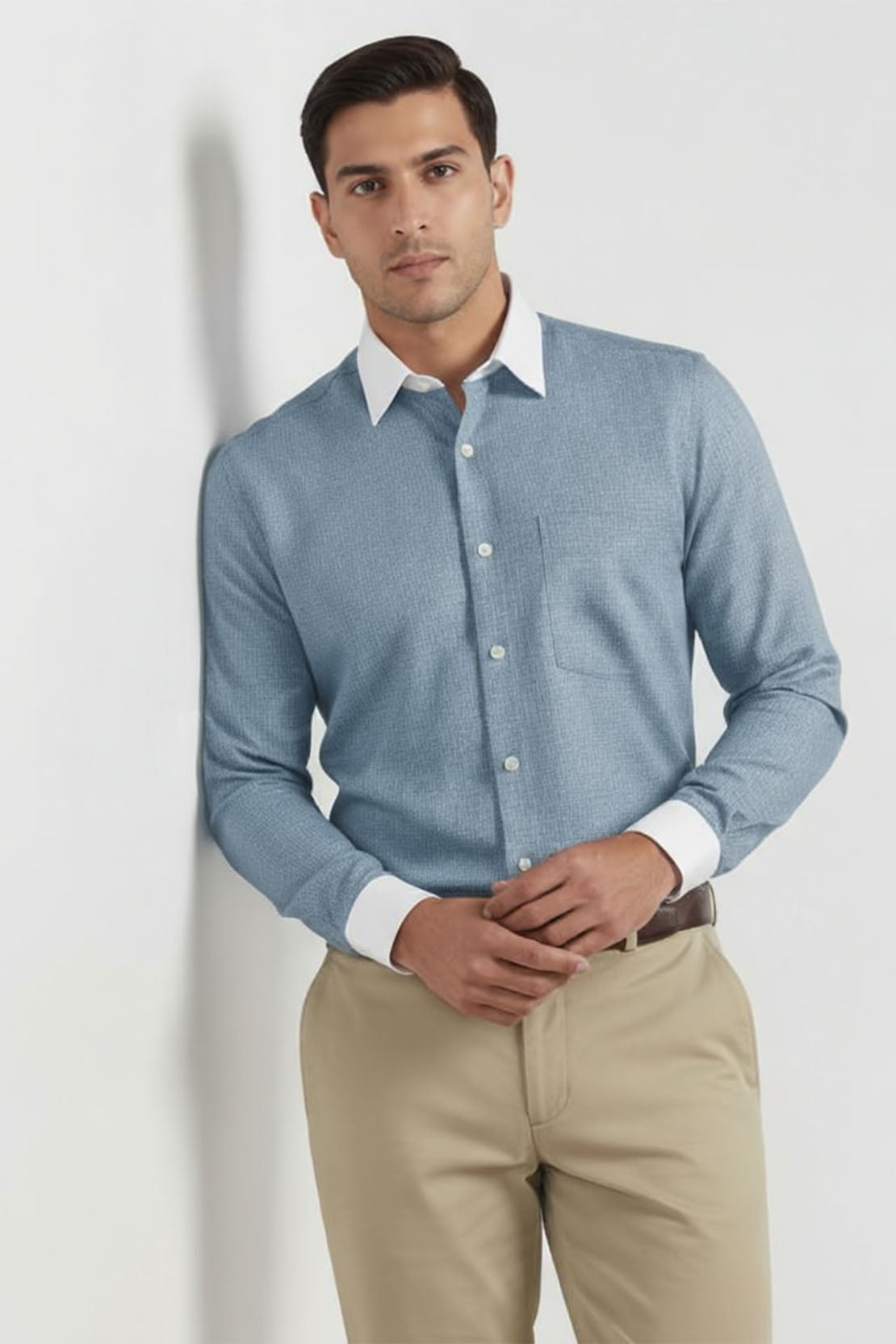 THE SERENE BLUE CLASSIC SHIRT