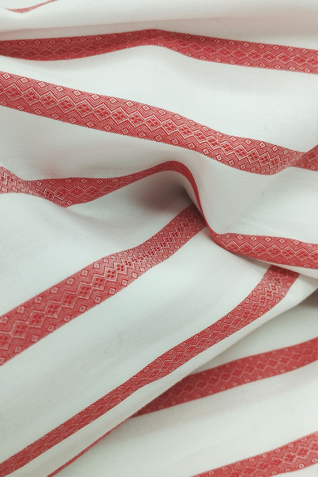 BOLD ROUGE STRIPE SHIRT