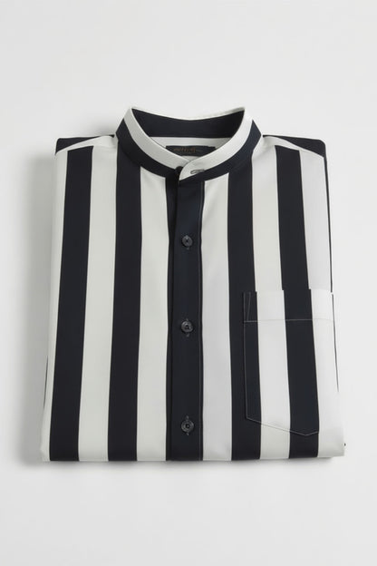 PREMIUM WIDE STRIPE BAND SHIRT