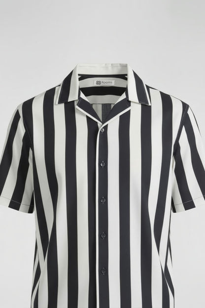 STARK STRIPED CUBAN SHIRT