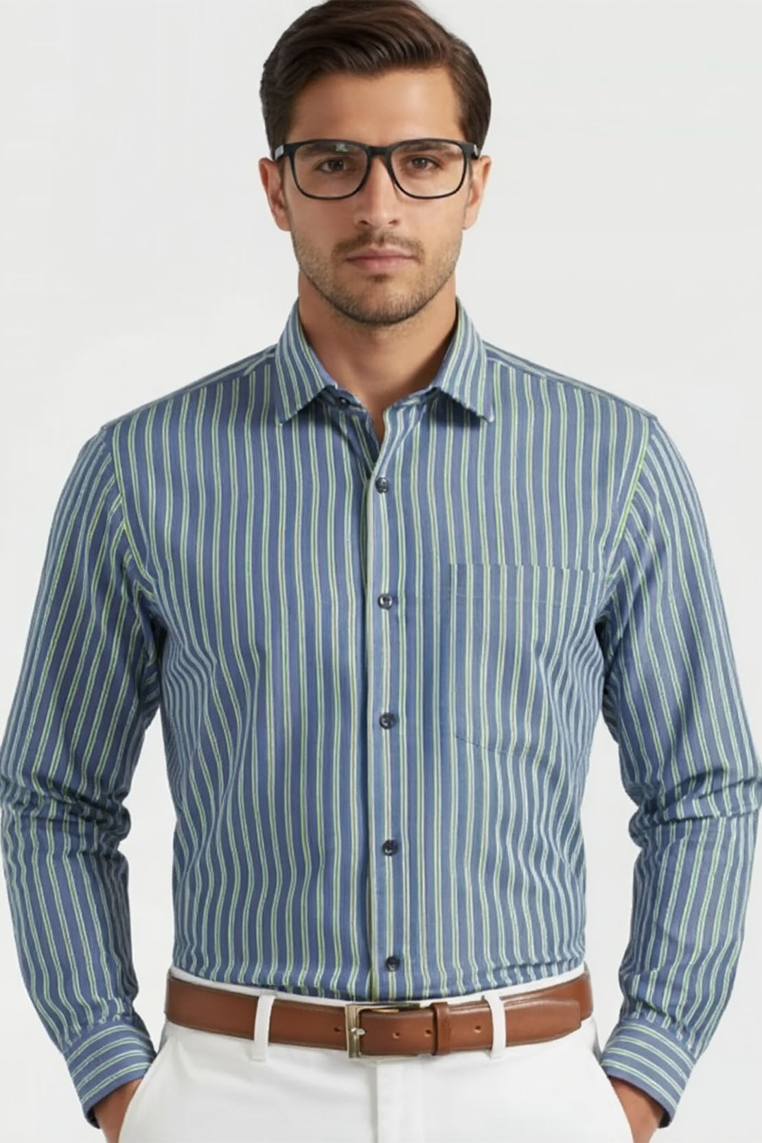 BREEZE STRIPE BUSINESS SHIRT