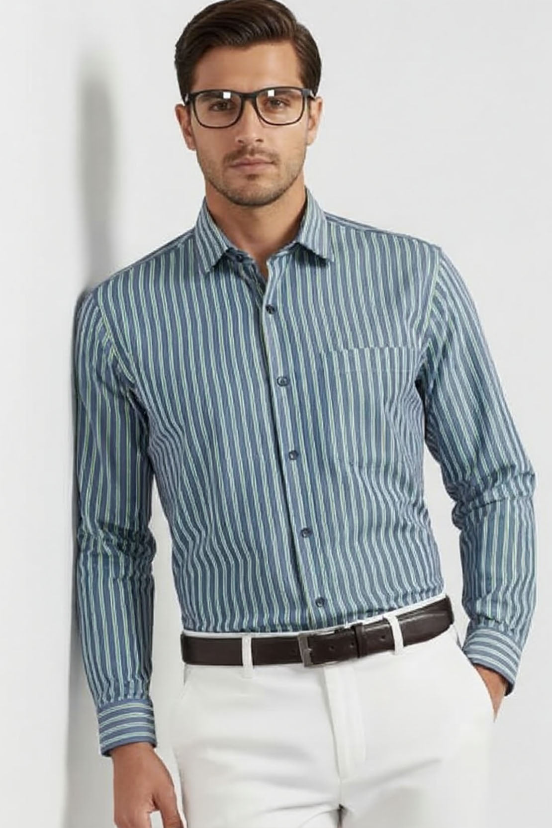 BREEZE STRIPE BUSINESS SHIRT