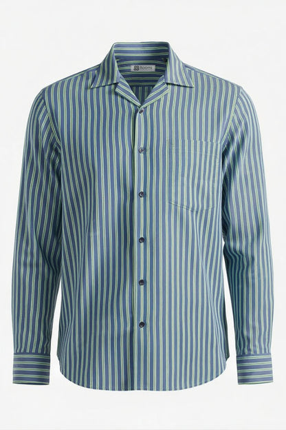 CUBAN THIN STRIPE SHIRT