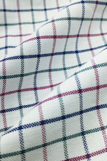 MODERN MULTI PLAID FORMAL SHIRT