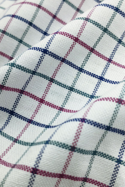 MODERN MULTI PLAID FORMAL SHIRT