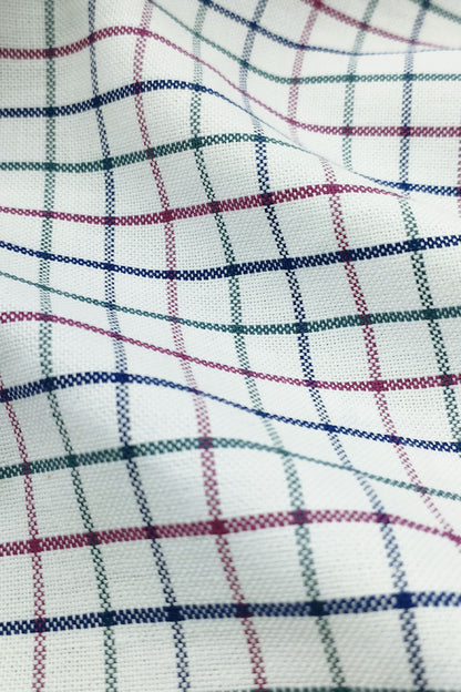 MODERN MULTI PLAID FORMAL SHIRT