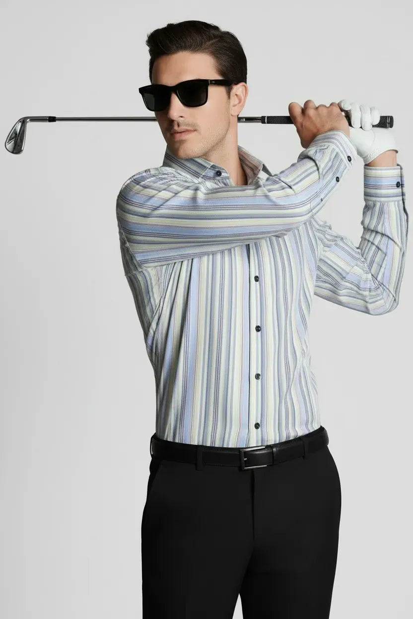 COASTAL REEF STRIPE SHIRT
