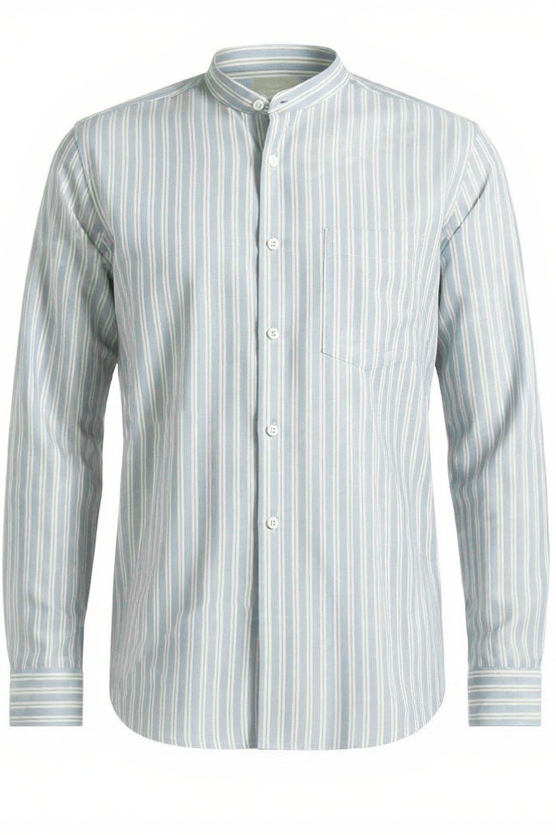POWDER BLUE STRIPE BUSINESS SHIRT