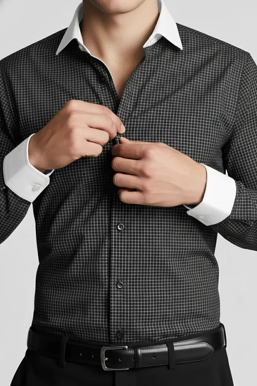 ONYS GRAPH CHECK SHIRT