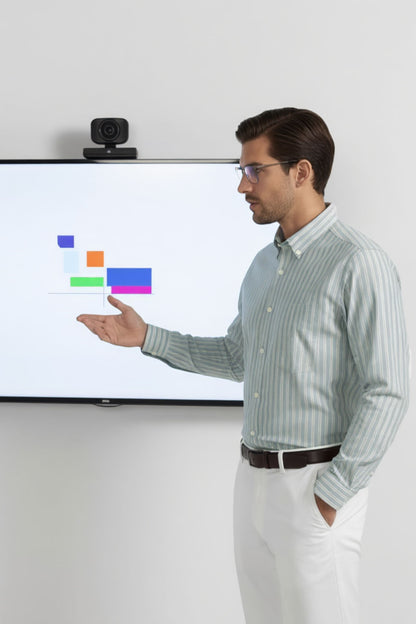 CONTEMPORARY STRIPE BUTTON-DOWN SHIRT