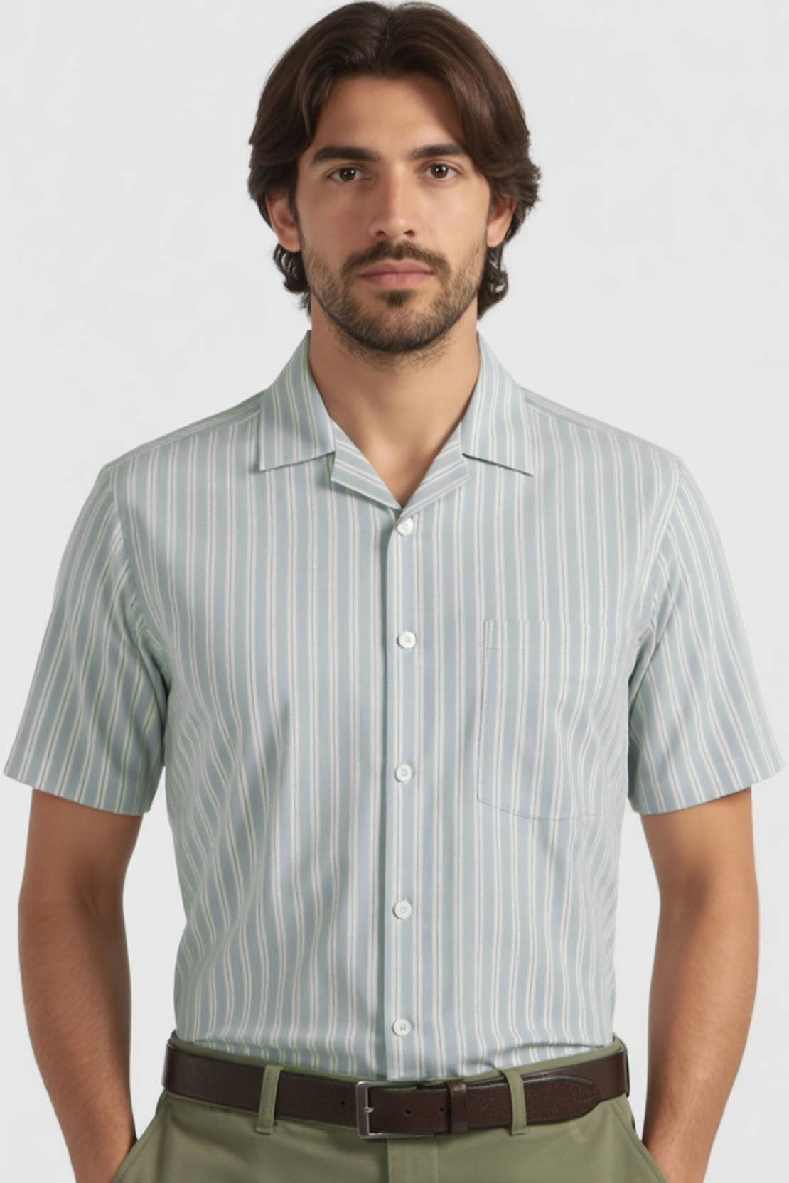 SMART CASUAL CUBAN WORKWEAR SHIRT