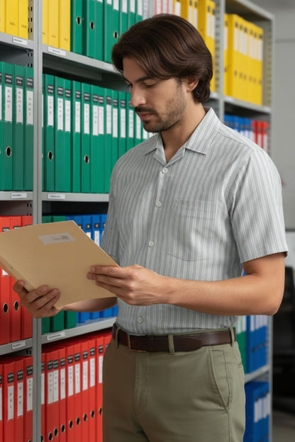 SMART CASUAL CUBAN WORKWEAR SHIRT