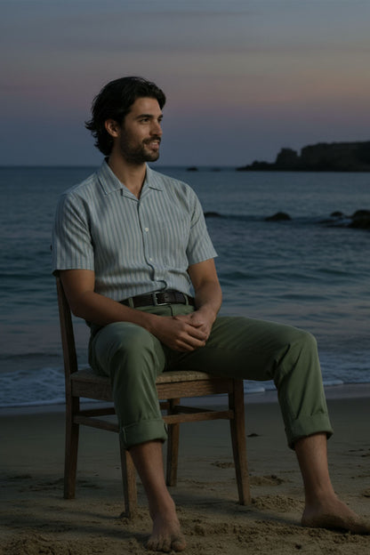 SMART CASUAL CUBAN WORKWEAR SHIRT