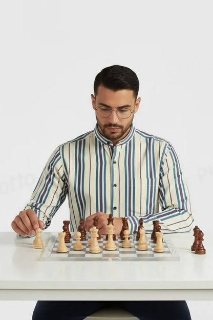 IVORY COAST PREMIUM STRIPE SHIRT