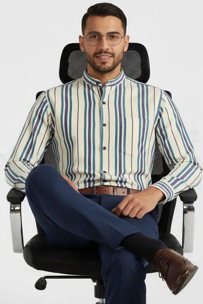 IVORY COAST PREMIUM STRIPE SHIRT