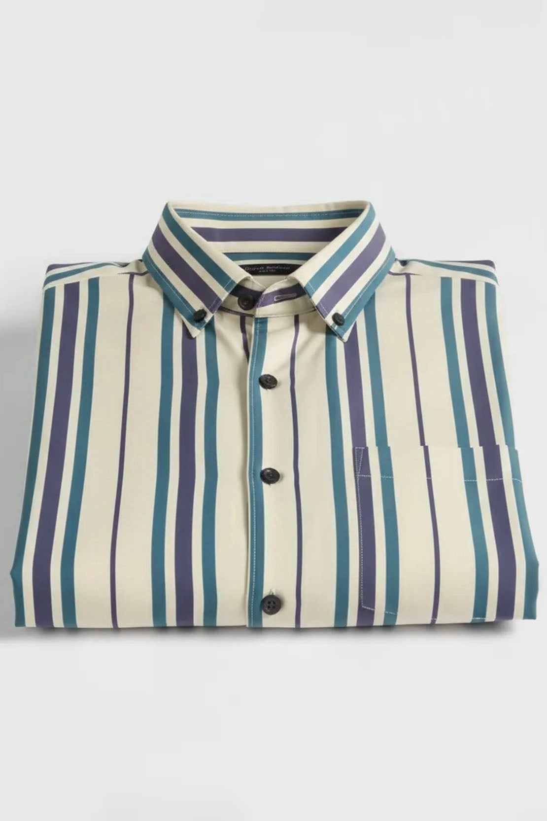 TEAL BREEZE PREMIUM STRIPE SHIRT