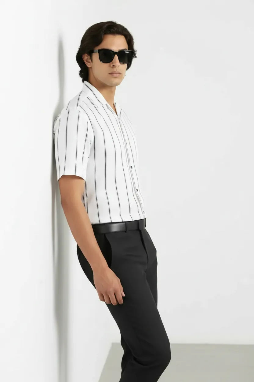 SLEEK EXECUTIVE STRIPE SHIRT