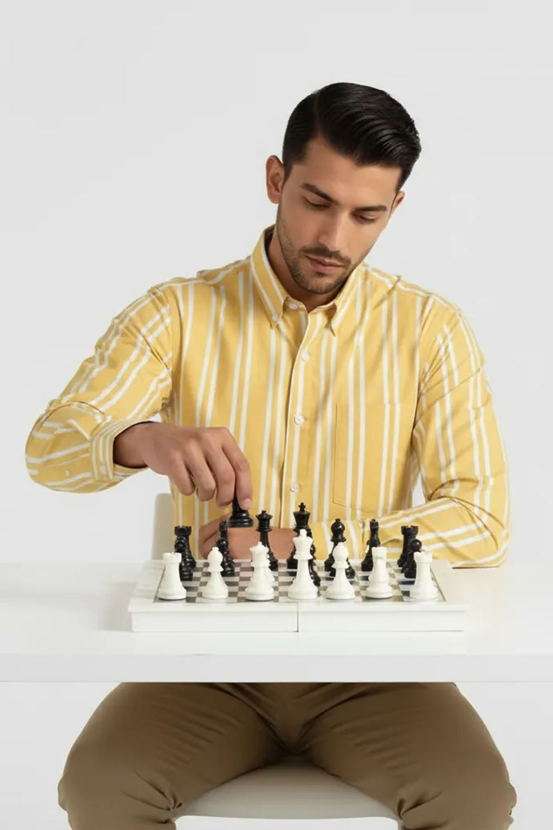 BRIGHT AMBER STRIPE EDITION SHIRT