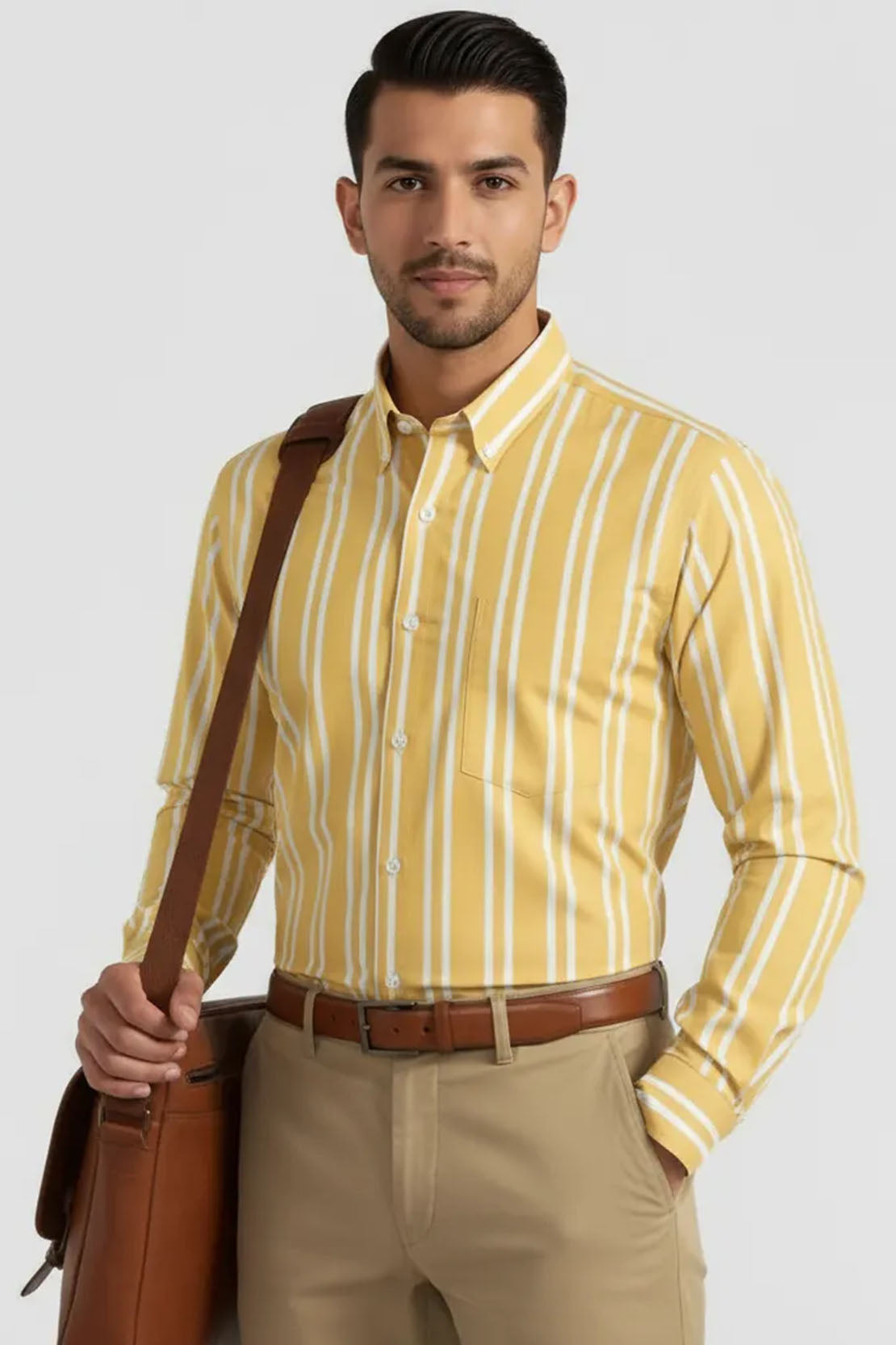 BRIGHT AMBER STRIPE EDITION SHIRT