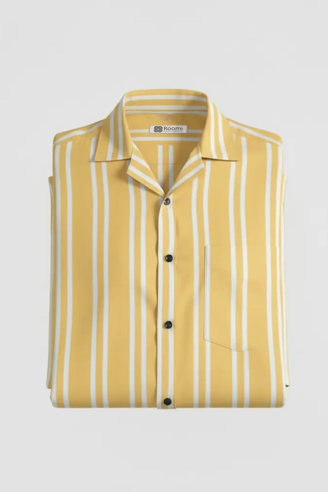 HONEY GOLD PREMIUM STRIPE SHIRT
