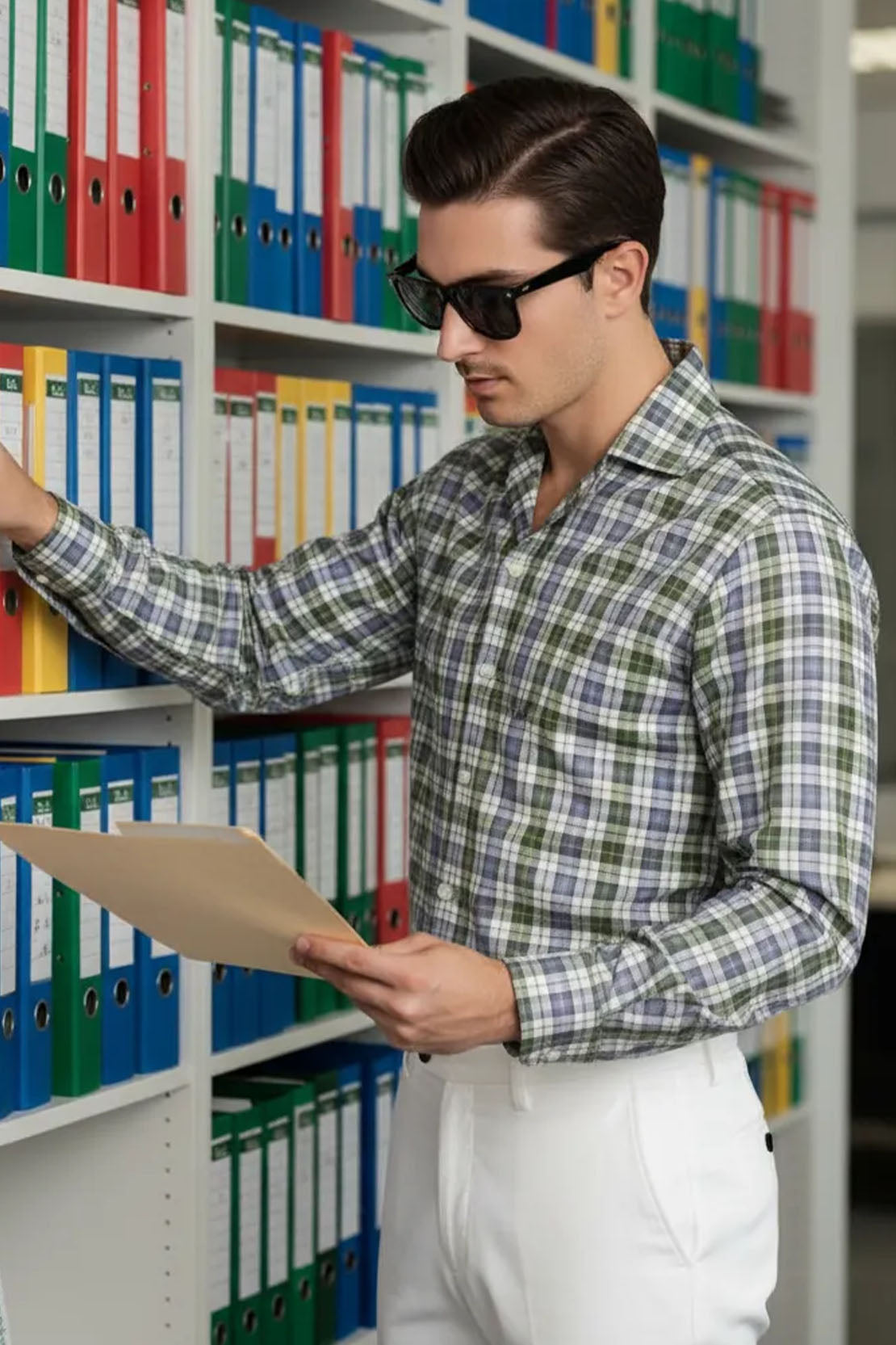SIGNATURE FOREST CHECK SHIRT