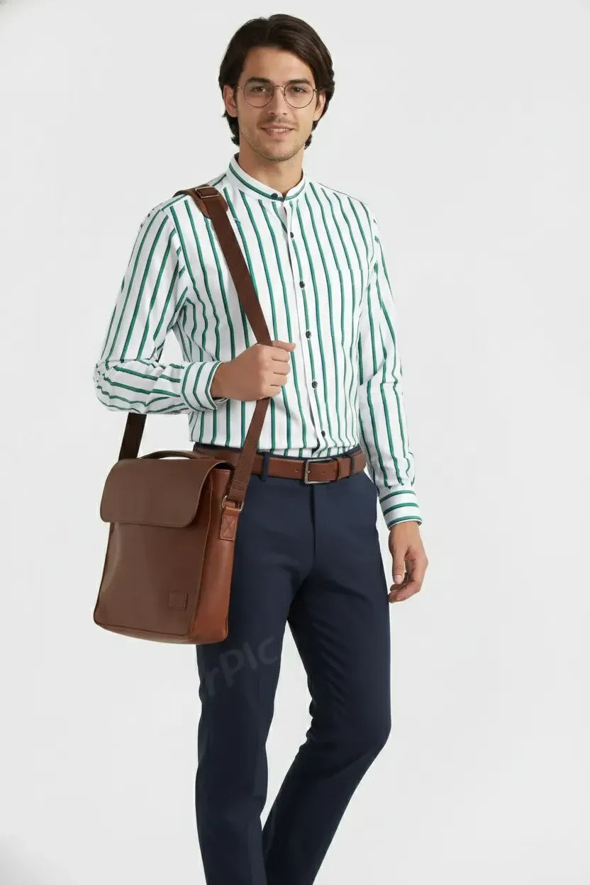 VIBRANT COASTAL LINED SHIRT