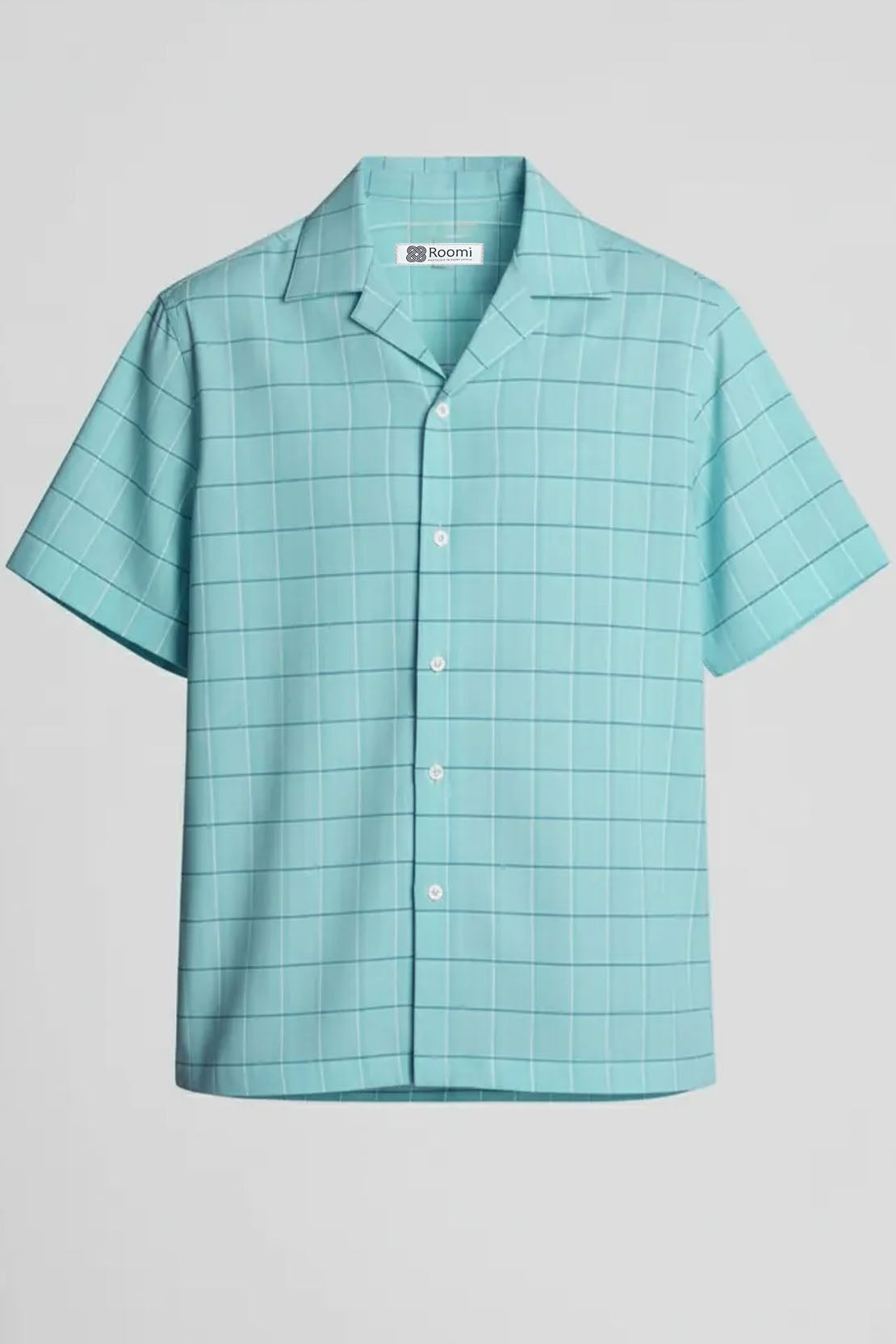 OCEAN MIST CHECK SHIRT