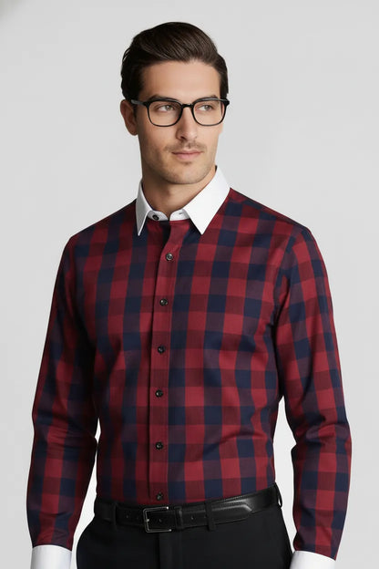 PREMIUM RED CHECK SHIRT