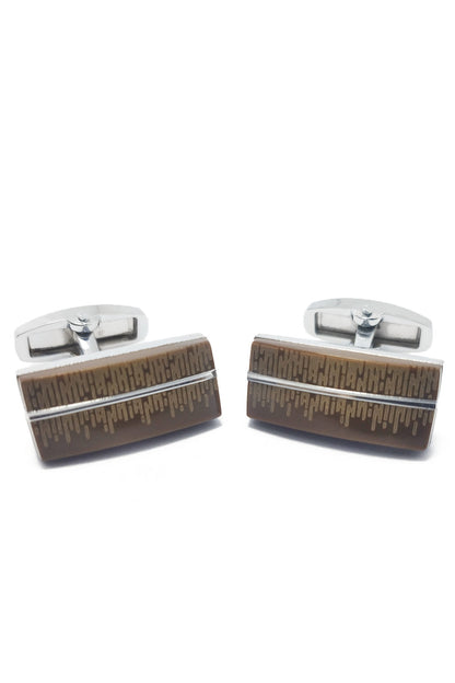 MAZE CUFFLINK