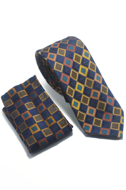 MODERN GEOMETRIC TIE SET