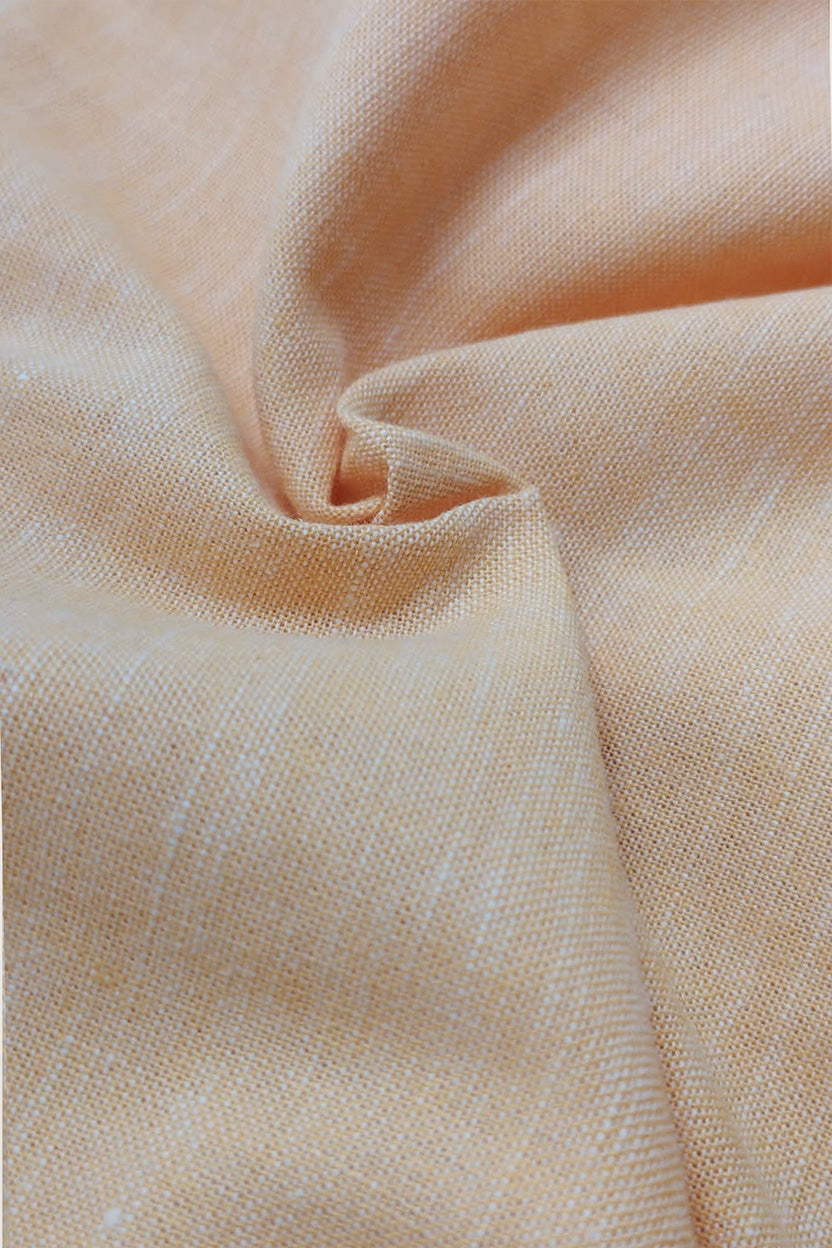 APRICOT COTTON LINEN