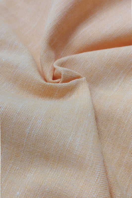 APRICOT COTTON LINEN